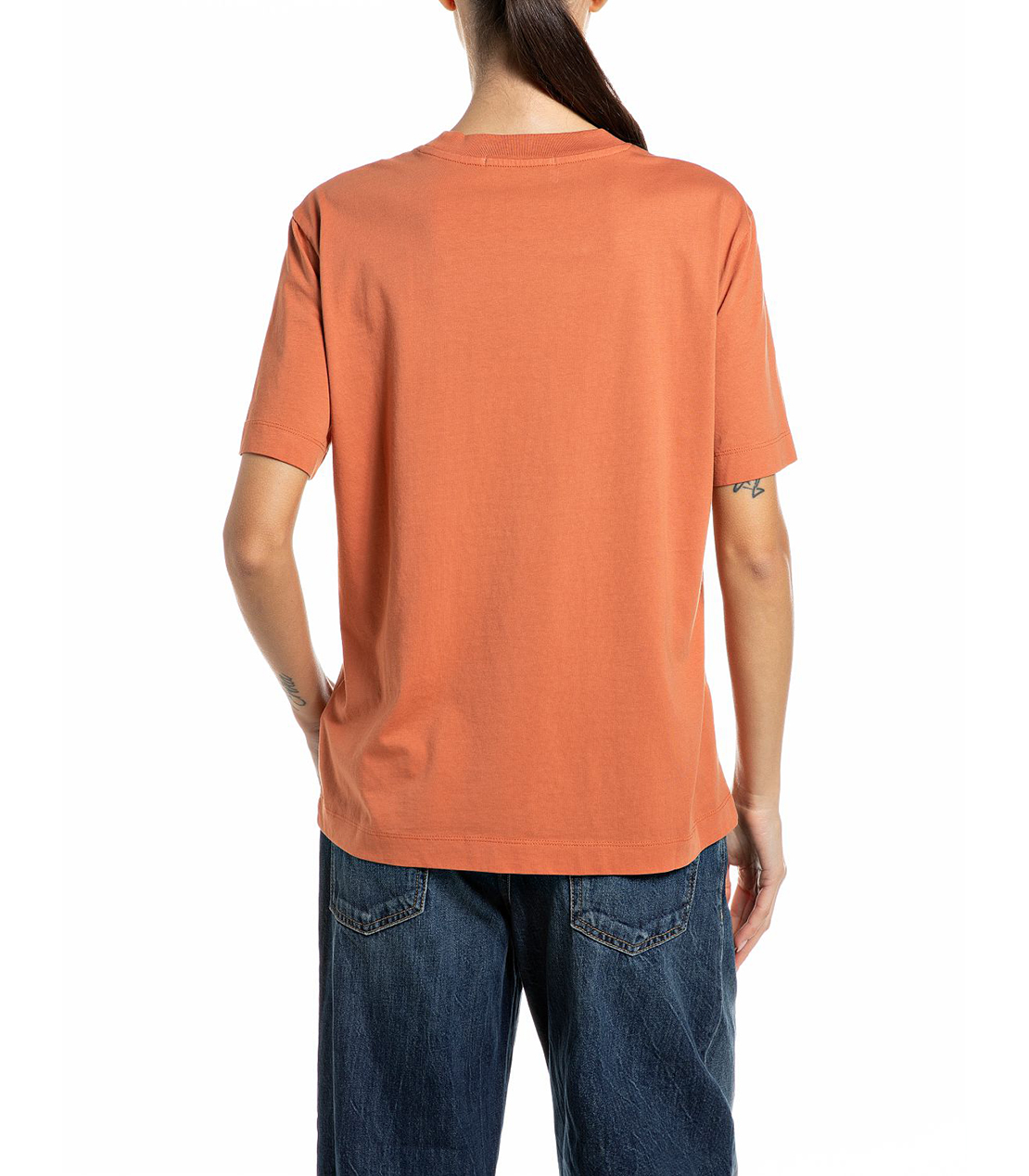 ボクシーフィット Tシャツ 詳細画像 オレンジ 2